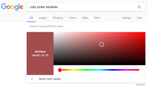 google color picker